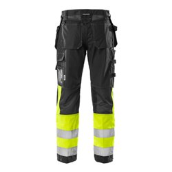 Fristads High Vis Handwerkerhose Kl. 1 2093 NYC Gelb (Herren)