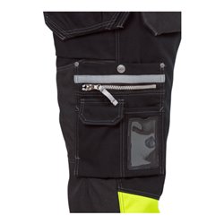 Fristads High Vis Handwerkerhose Kl. 1 2127 CYD Gelb (Herren)