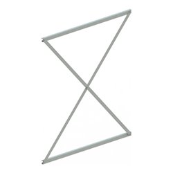 Meta Kragarmregal Ausfachung für Achsmaß verzinkt