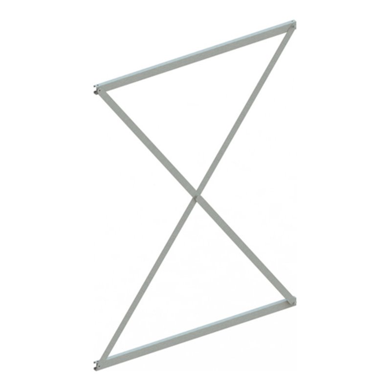 Meta Kragarmregal Ausfachung für Achsmaß verzinkt