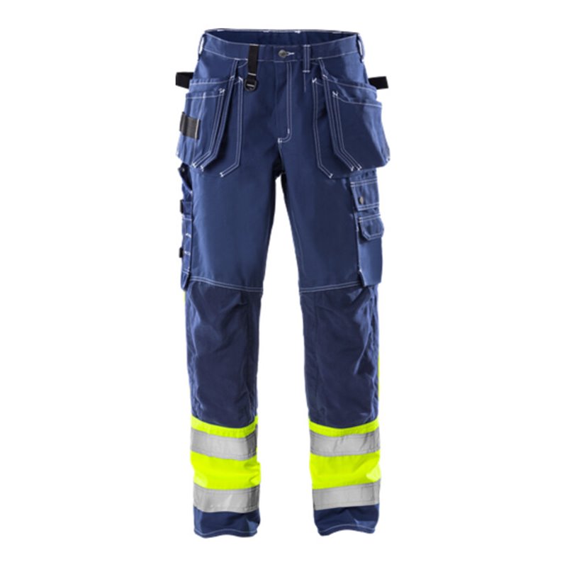 Fristads High Vis Handwerkerhose Kl. 1 247 FAS Blau (Herren)