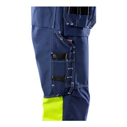 Fristads High Vis Handwerkerhose Kl. 1 247 FAS Blau (Herren)