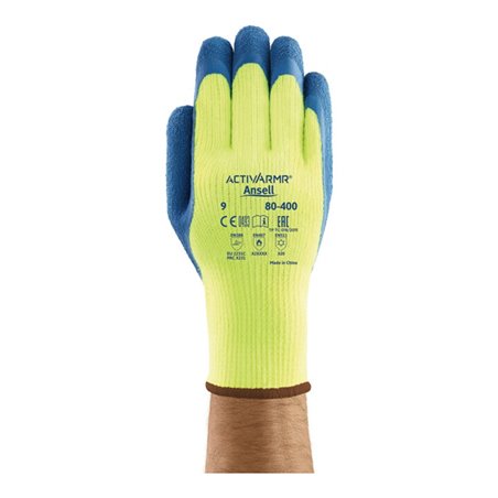 Ansell Handschuhe EN388/511/407 Kat. III PowerFlex 80-400 Acryl mit Naturgummilatex