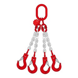 Dolezych Anschlagkette DoKett2 4-strängig