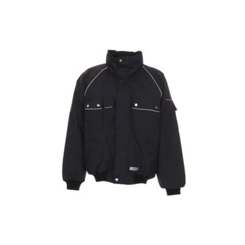 Planam Winter Blouson Canvas 320 schwarz/schwarz