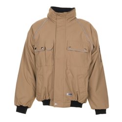 Planam Winter Blouson Canvas 320 khaki/schwarz