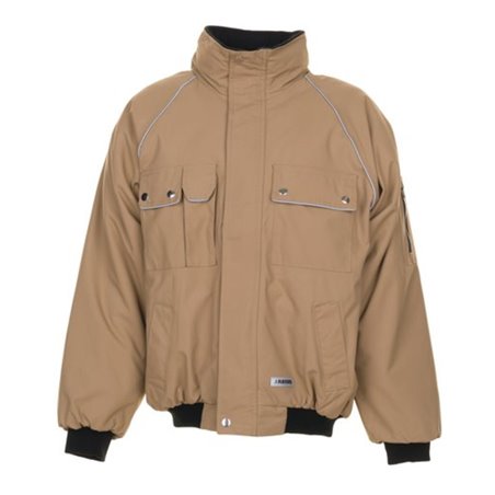 Planam Winter Blouson Canvas 320 khaki/schwarz