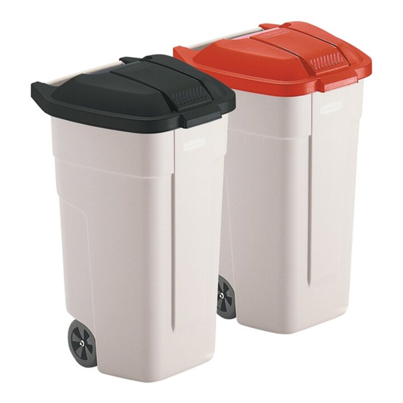 Abfallsammler m. Rädern