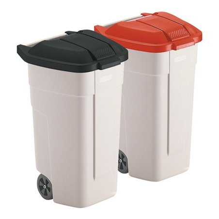 Abfallsammler m. Rädern