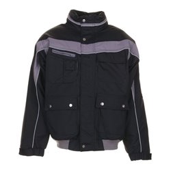 Planam Winter Blouson Plaline schwarz/zink