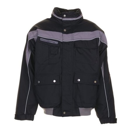 Planam Winter Blouson Plaline schwarz/zink