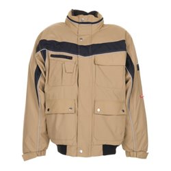 Planam Winter Blouson Plaline sand/schwarz