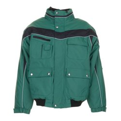 Planam Winter Blouson Plaline grün/schwarz