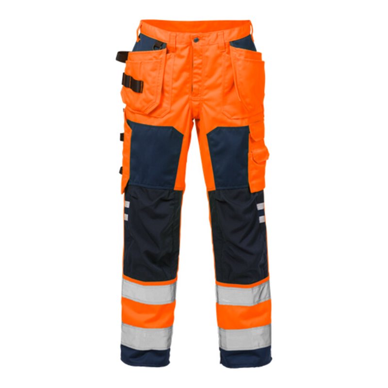 Fristads High Vis Handwerkerhose Kl. 2 2025 PLU Orange (Herren)