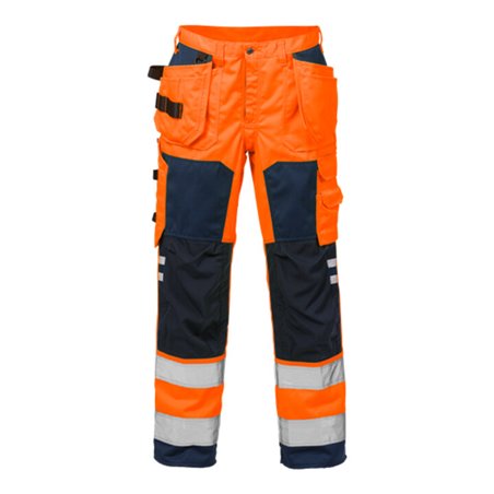 Fristads High Vis Handwerkerhose Kl. 2 2025 PLU Orange (Herren)