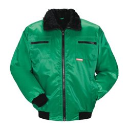 Planam Gletscher Piloten Jacke Winter grün