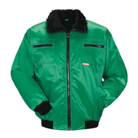 Planam Gletscher Piloten Jacke Winter grün