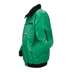 Planam Gletscher Piloten Jacke Winter grün