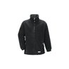 Planam Stream Fleece Jacke Winter schwarz/anthrazit