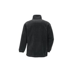 Planam Stream Fleece Jacke Winter schwarz/anthrazit