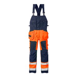 Fristads High Vis Handwerkerlatzhose Kl. 2 1014 PLU Orange (Herren)