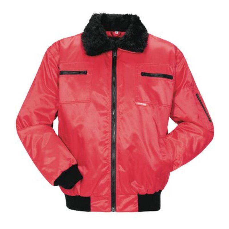 Planam Gletscher Comfort Jacke Winter rot