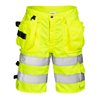 Fristads High Vis Handwerkershorts Kl. 2 2028 PLU Gelb (Herren)