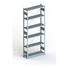 Meta Steckregal Grundregal CLIP 230 S3 GR 6 Böden,verzinkt zerlegte Rahmen