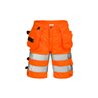 Fristads High Vis Handwerkershorts Kl. 2 2028 PLU Orange (Herren)