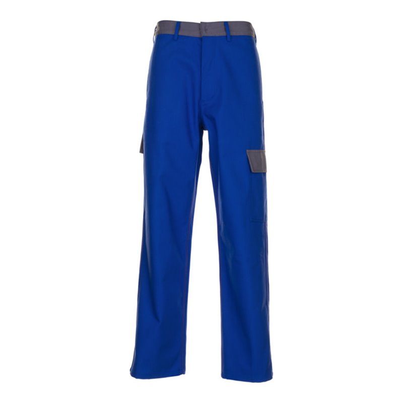 Planam Bundhose Major Protect kornblau/grau