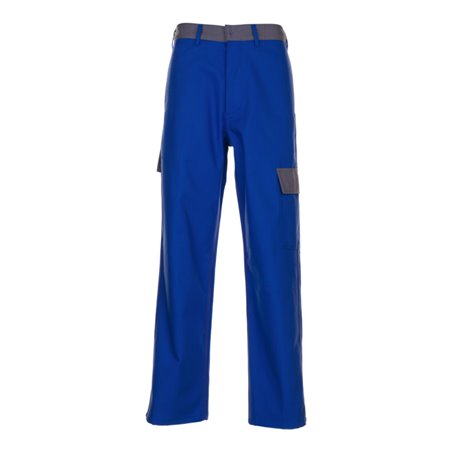 Planam Bundhose Major Protect kornblau/grau
