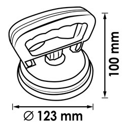 VIGOR Saugheber einzeln V7106