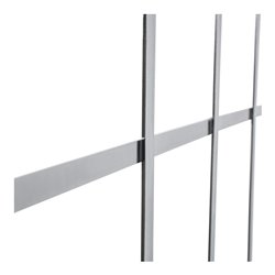 STIER Rollbehälter 2-seitig galvanisch verzinkt Kunstsoff-Rollplatte