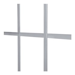 STIER Rollbehälter 3-seitig, galvanisch verzinkt, Kunststoff-Rollplatte