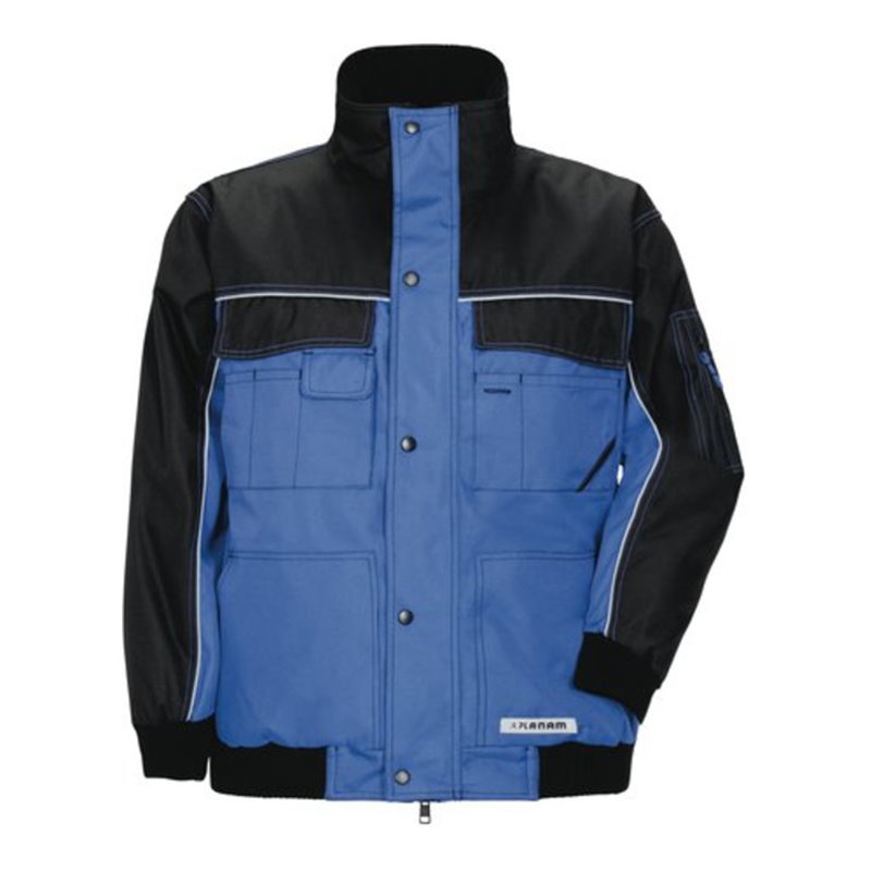 Planam Dust Blouson Winter royalblau/schwarz