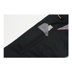 Planam Bundhose Visline grün/orange/schiefer