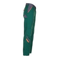 Planam Bundhose Visline grün/orange/schiefer