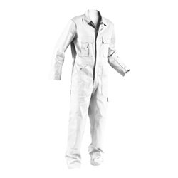 Kübler Quality-Dress Overall 4644 weiss