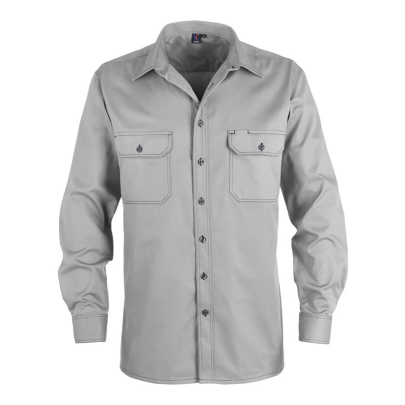 Kübler Shirt-Dress Hemd 7406 mittelgrau