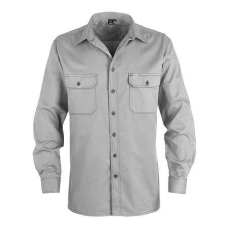 Kübler Shirt-Dress Hemd 7406 mittelgrau