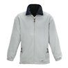 Planam Stream Fleece Jacke Winter hellgrau/marine