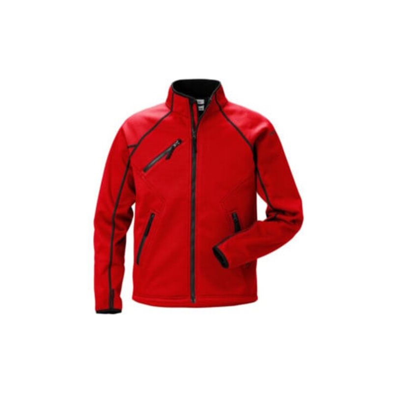 Fristads Softshell Stretch-Jacke 4905 SSF Rot (Herren)