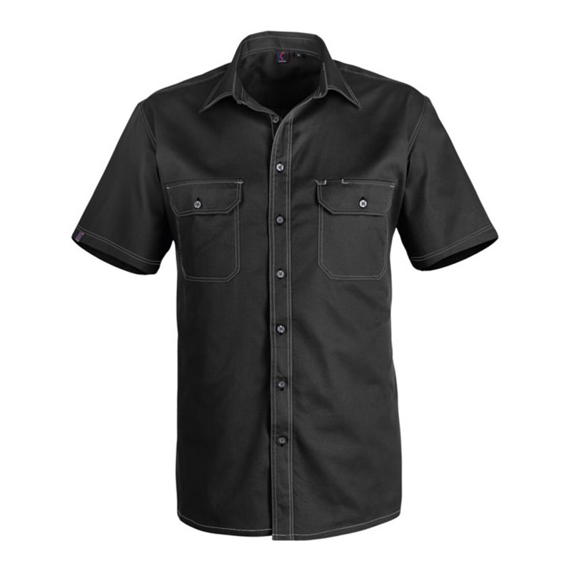 Kübler Shirt-Dress Hemd 7506 schwarz