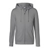 Kübler Shirts Kapuzen-Sweatjacke mittelgrau