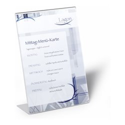 Durable Tischaufsteller Präsentationsständer A4