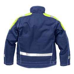 Fristads Baumwoll-Winterjacke 447 FASI Blau (Herren)
