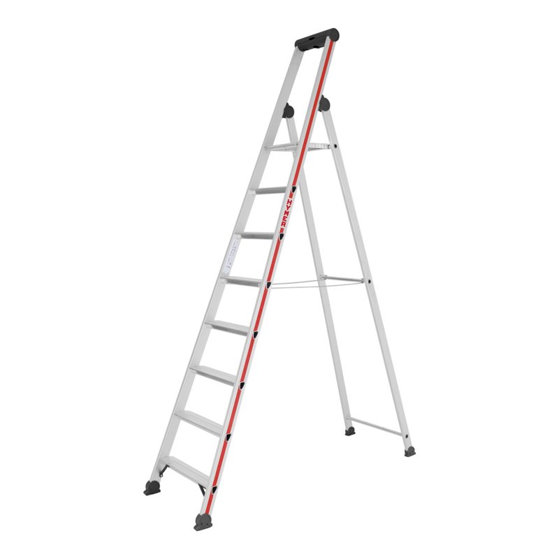 Hymer Stufenstehleiter mit Plattform einseitig begehbar