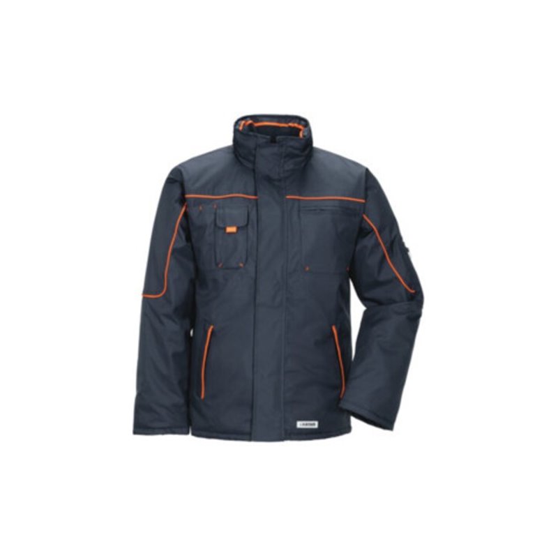 Planam Piper Jacke Winter marine/orange