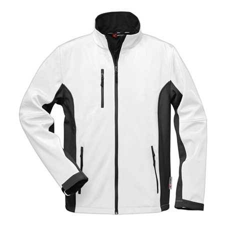 Elysee Softshelljacke Neptun weiß/grau