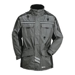 Planam Dew Jacke Winter grau/anthrazit